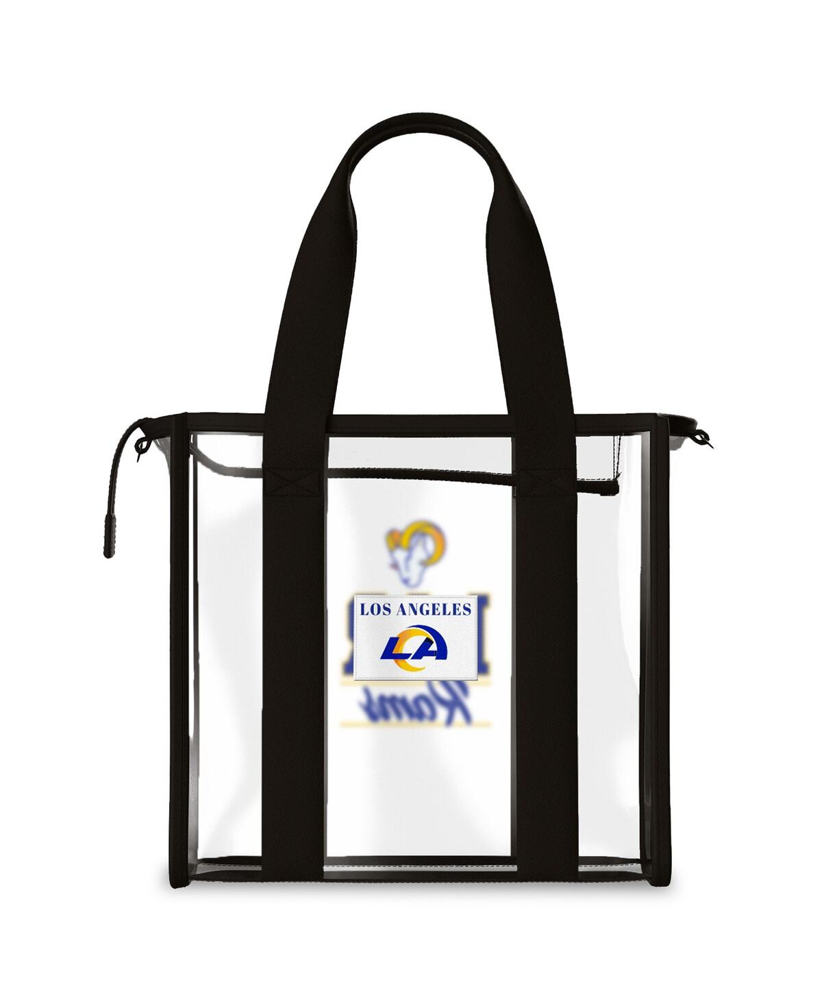 WEAR BY ERIN ANDREWS LOS ANGELES RAMS STADIUM WITH TEAM COLOR TRIM TOTE BAG 