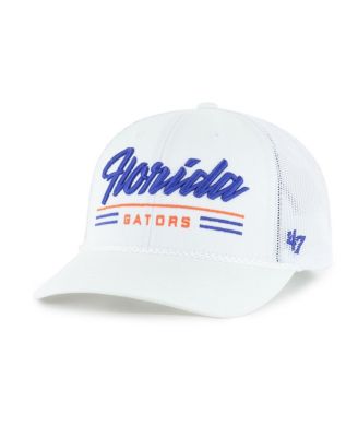 '47 Brand - Men's White Florida Gators Garner Rope Trucker Adjustable Hat
