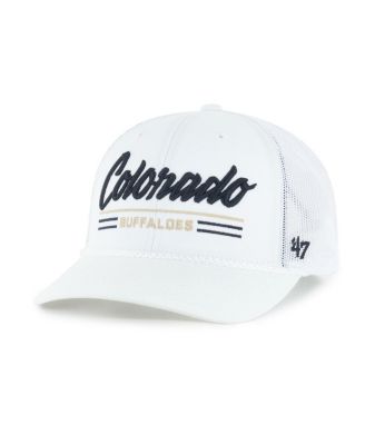 '47 Brand - Men's White Colorado Buffaloes Garner Rope Trucker Adjustable Hat