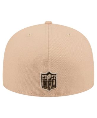 Men's Tan Tennessee Titans Candied Pecan 59FIFTY Fitted Hat