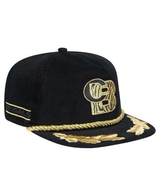 New Era - Men's Black Cincinnati Bengals City Originals Corduroy Skipper Golfer Snapback Hat