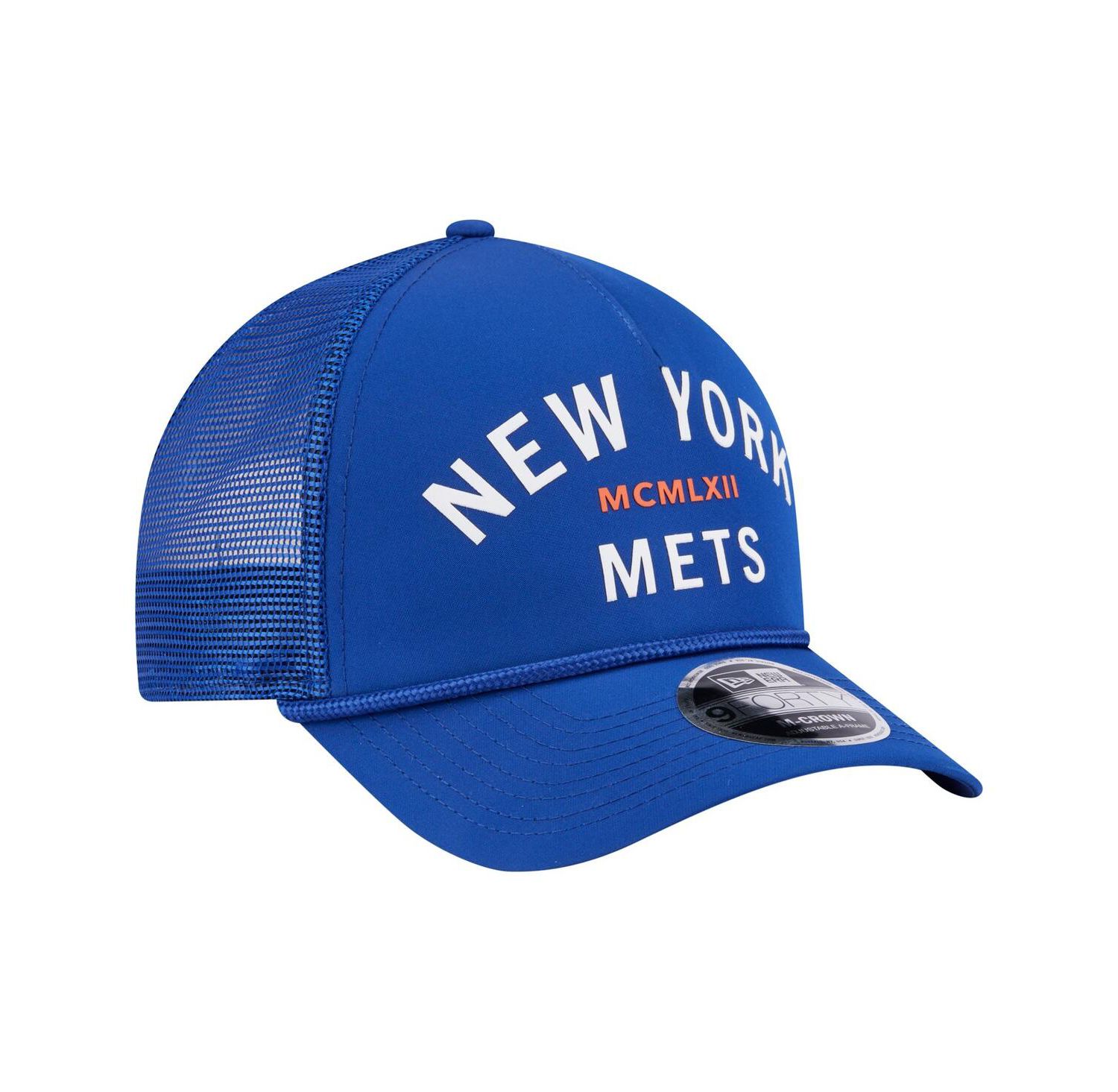 Men's Royal New York Mets Minimalist 9FORTY A-Frame Adjustable Hat