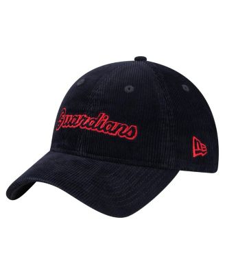 New Era - Women's Navy Cleveland Guardians Corduroy 9TWENTY Adjustable Hat