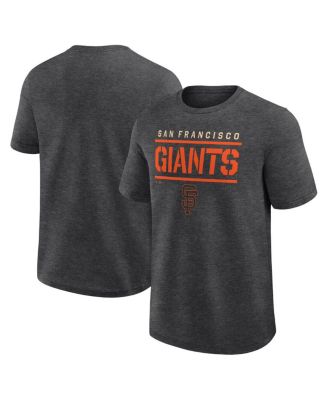 Fanatics - Men's Heather Charcoal San Francisco Giants Top Notch T-Shirt