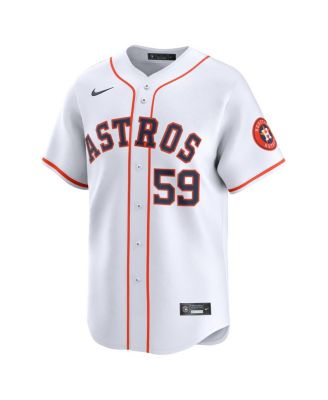 Men's Framber Valdez White Houston Astros Home Limited Player Jersey
