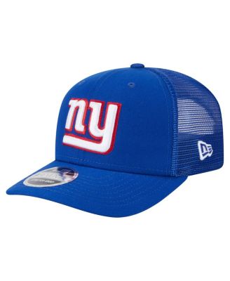 New Era - Men's Royal New York Giants Main Trucker 9SEVENTY Stretch snap Hat