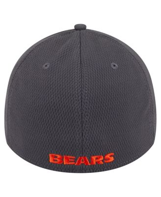 Men's Graphite Chicago Bears Main 39THIRTY Flex Hat