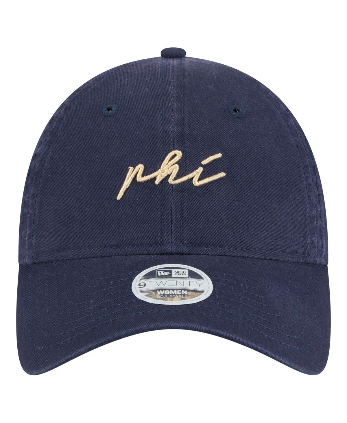 New Era Women's Navy Philadelphia Union Script 9twenty Adjustable Hat