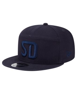 New Era - Men's Black San Diego FC Canvas 9FIFTY Snapback Hat