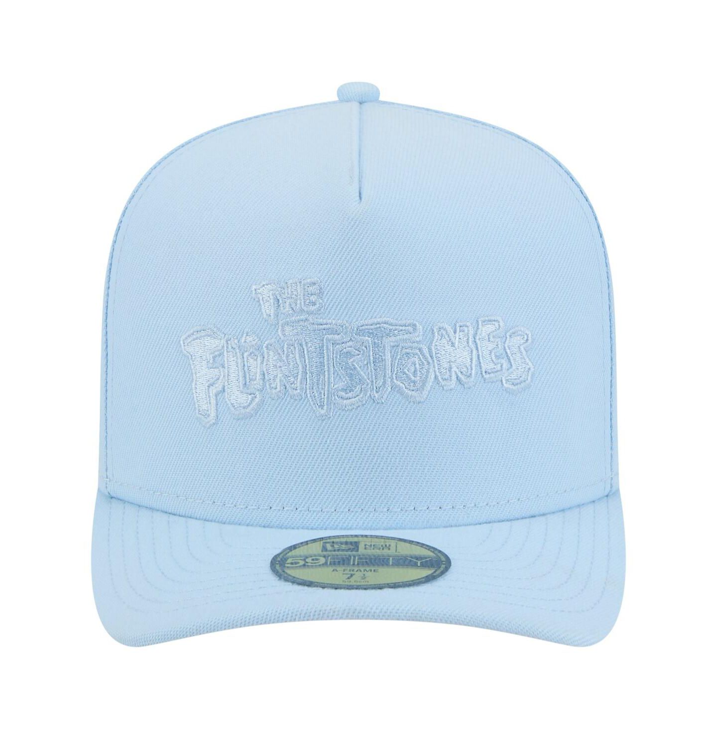 Мужская кепка New Era Light Blue the Flintstones A-Frame 59FIFTY Fitted Hat — фото 2