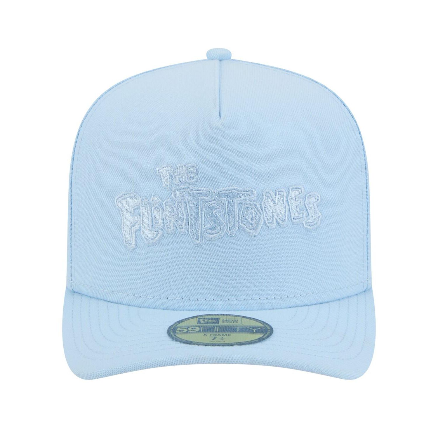 Men's Light Blue the Flintstones A-Frame 59FIFTY Fitted Hat