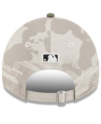 Women's Light Beige/Olive San Francisco Giants 2025 Armed Forces Day 9TWENTY Adjustable Hat