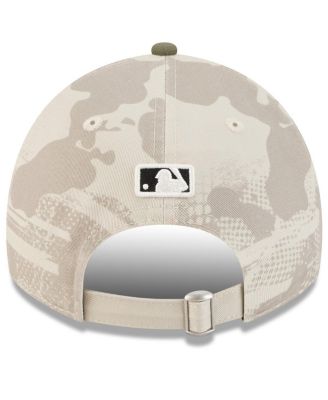 Women's Light Beige/Olive Boston Red Sox 2025 Armed Forces Day 9TWENTY Adjustable Hat