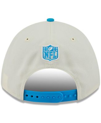 Men's Cream/Blue Carolina Panthers 2025 NFL Draft 9FORTY A-Frame M-Crown Adjustable Hat