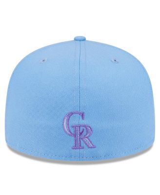 Men's Light Blue Colorado Rockies 2025 City Connect Fan Pack 59FIFTY Fitted Hat