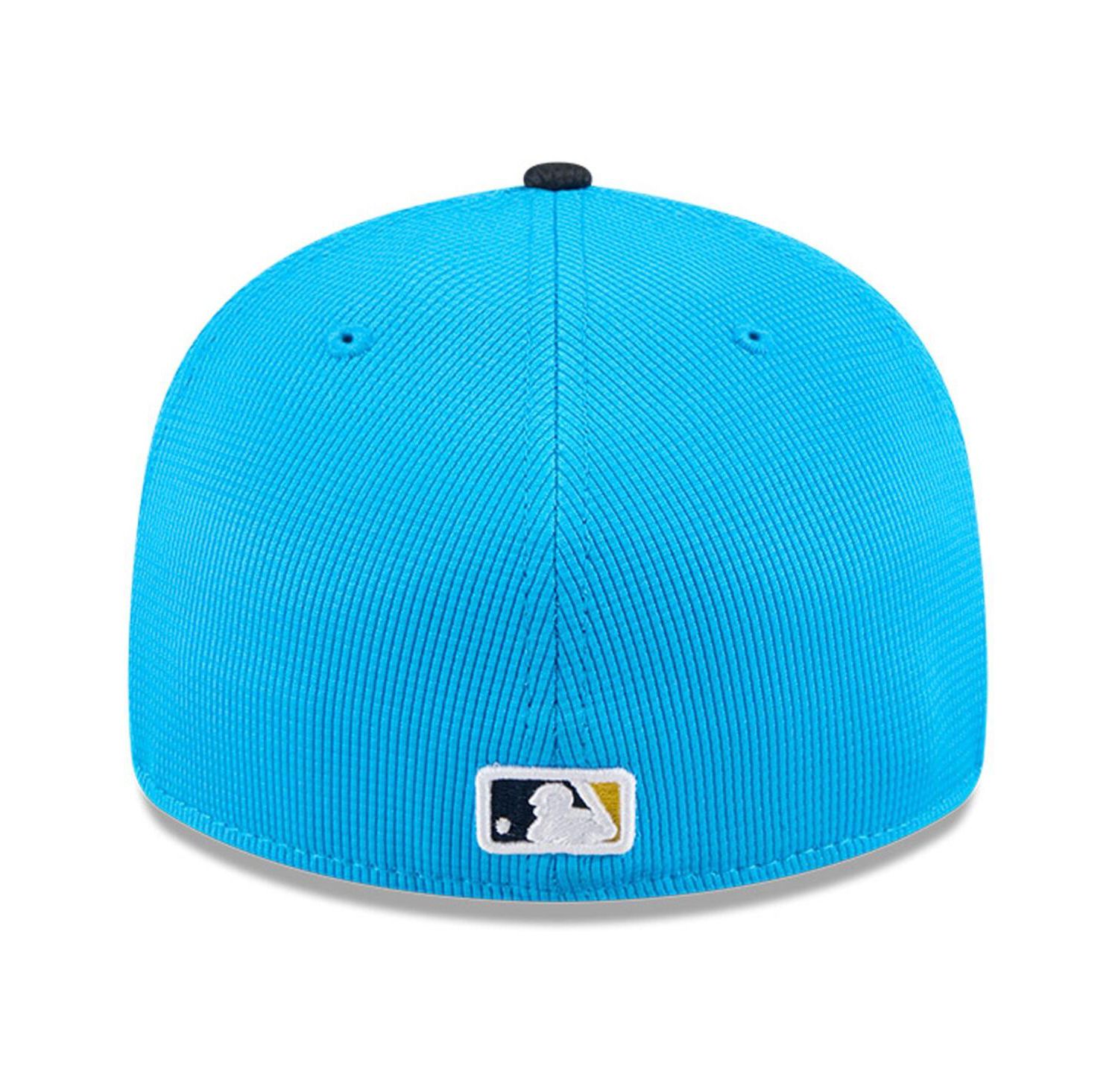 Men's Neptune Blue/Navy Philadelphia Phillies City Connect Batting Practice Low Profile 59FIFTY Fitted Hat