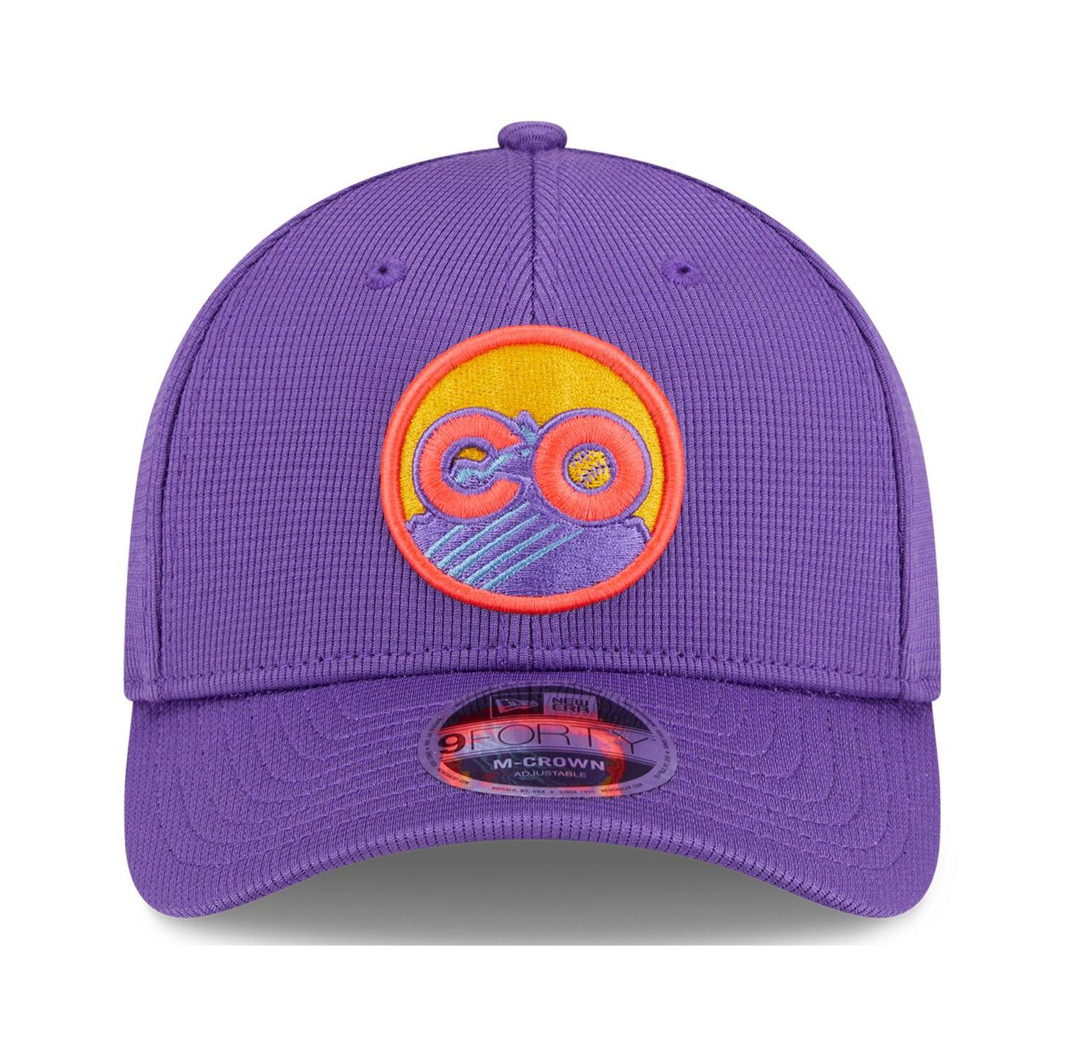 Men's Purple Colorado Rockies 2025 City Connect Batting Practice 9FORTY Adjustable Hat