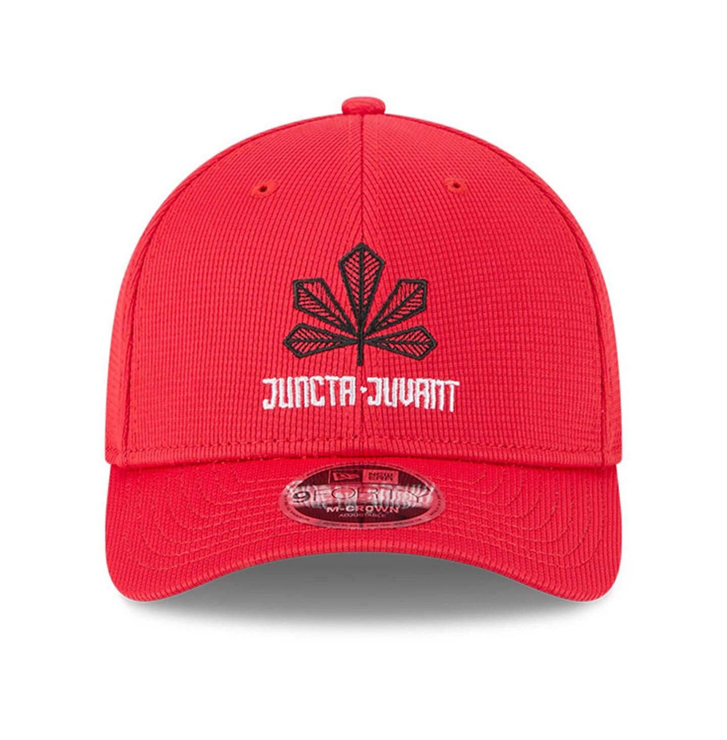Мужская кепка New Era Red Cincinnati Reds City Connect Batting Practice 9FORTY M-Crown Adjustable Hat — фото 2