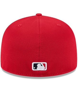 Men's Red St. Louis Cardinals City Connect Batting Practice 59FIFTY Fitted Hat