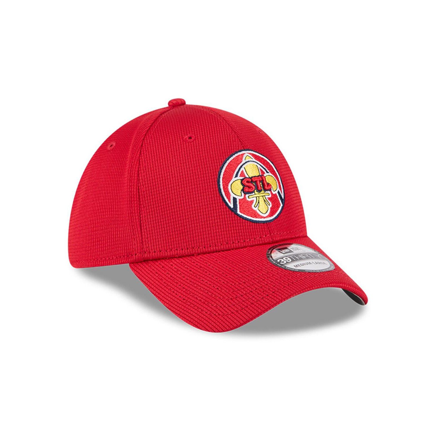 Men's Red St. Louis Cardinals City Connect Batting Practice 39THIRTY Flex Hat