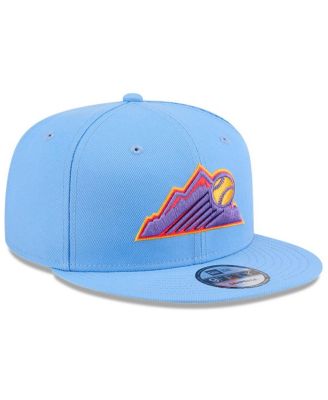 Men's Light Blue Colorado Rockies 2025 City Connect 9FIFTY Snapback Hat