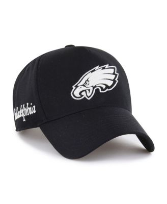 '47 Brand - Men's Black Philadelphia Eagles Foundation Offside Adjustable Hat