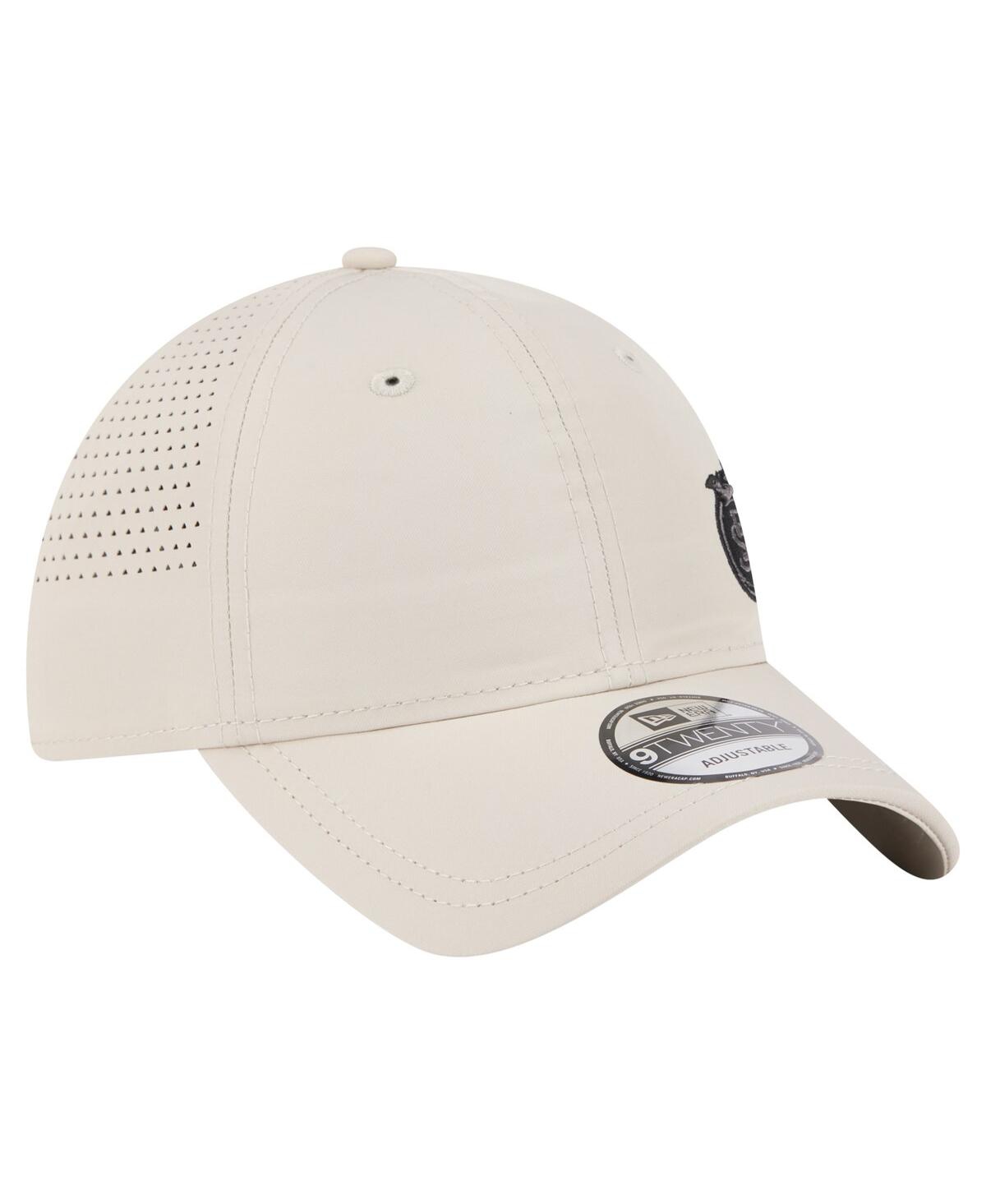 NEW ERA MEN'S TAN REAL SALT LAKE ACTIVE 9TWENTY ADJUSTABLE HAT 
