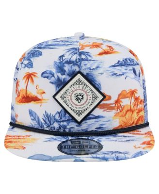 Men's White Chicago Bears Adventure Snapback Golfer Hat