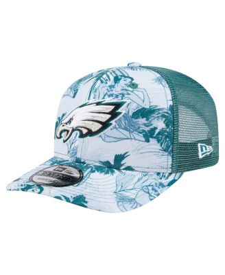 New Era - Men's Midnight Green Philadelphia Eagles Hula Trucker 9SEVENTY Adjustable Hat