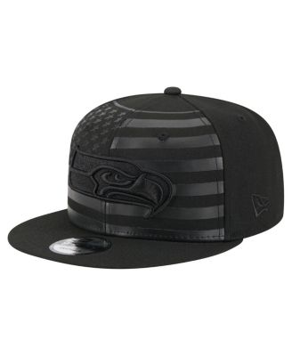 New Era - Men's Black Seattle Seahawks Independent 9FIFTY Snapback Hat