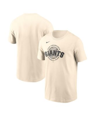 Nike - Men's Cream San Francisco Giants Camo Logo T-Shirt