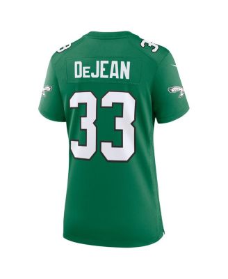 Women's Cooper DeJean Kelly Green Philadelphia Eagles Alternate Game Jersey