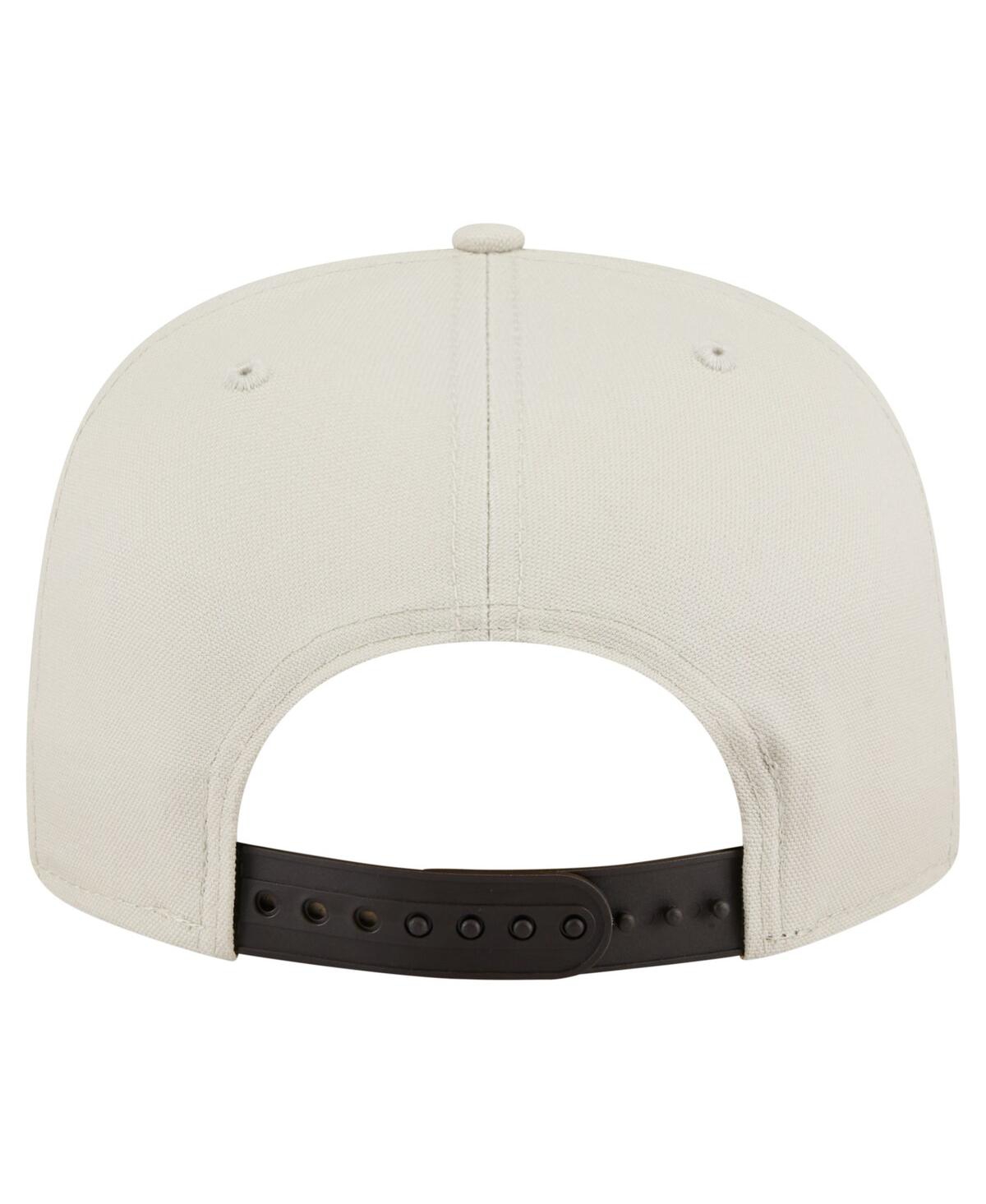 NEW ERA MEN'S STONE CLEVELAND BROWNS PREMIER 9FIFTY SNAPBACK HAT 