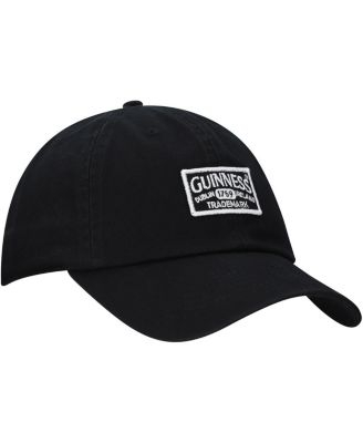 Men's Black Guinness Dad Adjustable Hat