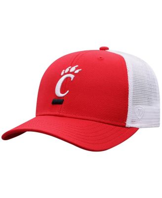 Top of the World - Men's&nbsp;Red/White Cincinnati Bearcats Victory Baseline Adjustable Trucker Hat