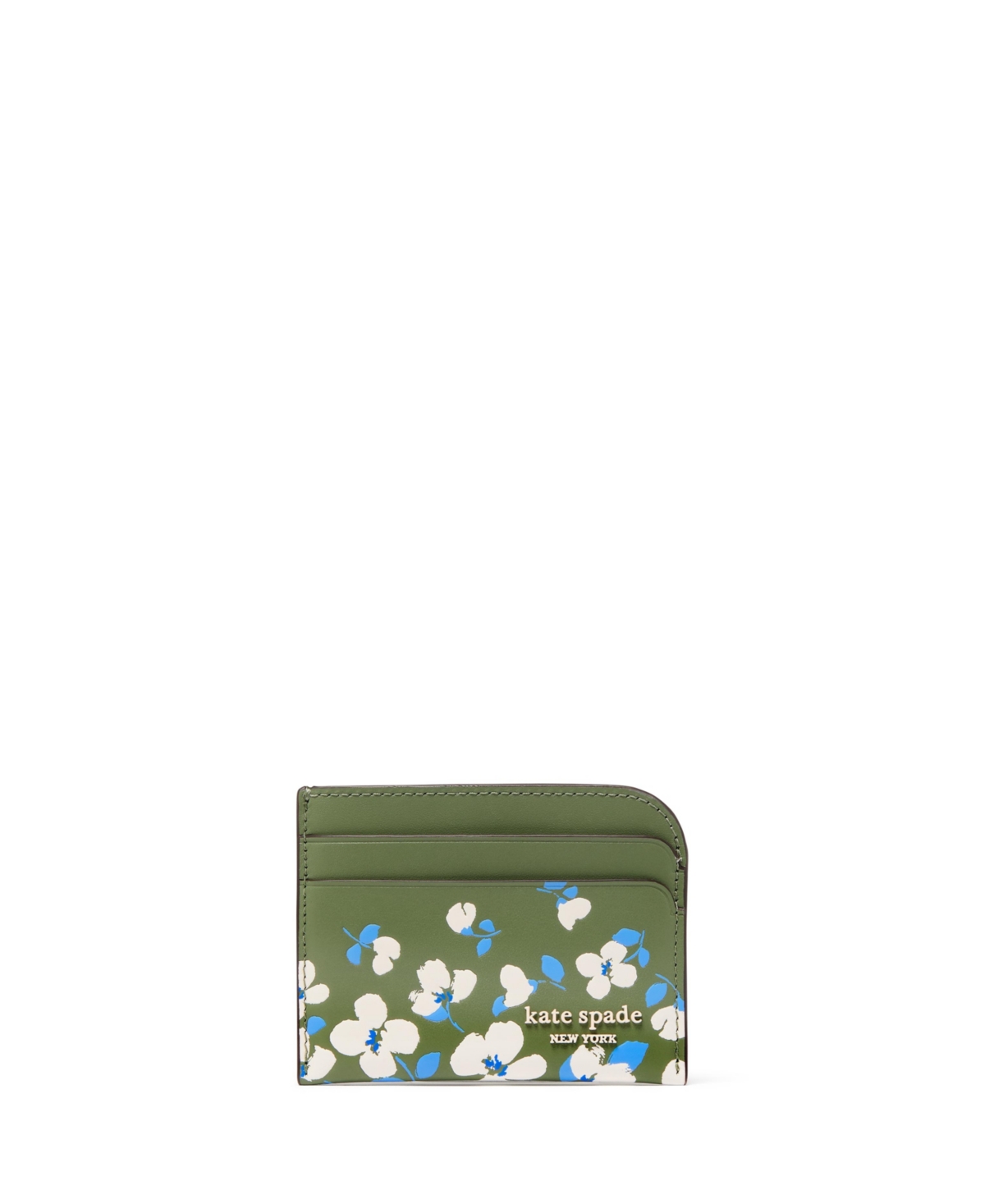 Kate Spade Devin Painterly Bouquet Card Holder Wallet