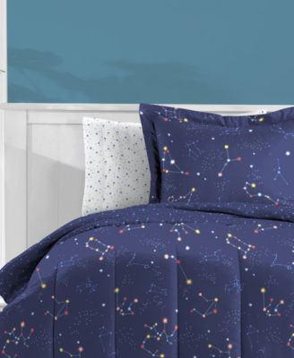 Zodiac Reversible 7-Pc. Comforter Set, Full