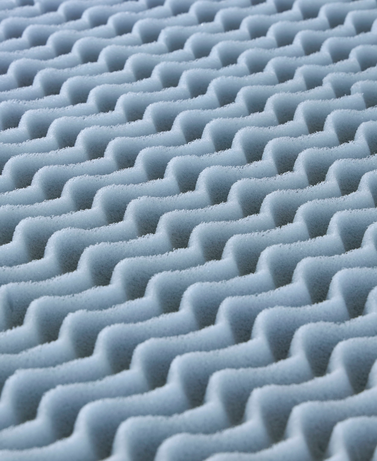 Comfort Tech 2" Convoluted Tranquility Foam Mattress Topper, Full