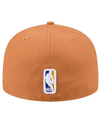 Men's Tan Golden State Warriors Color Pack 59FIFTY Fitted Hat