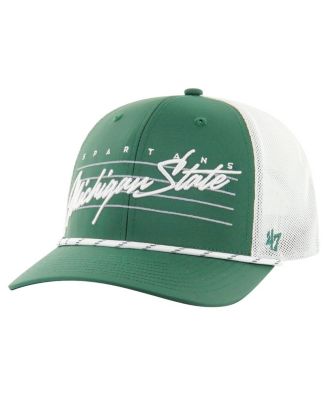 '47 Brand - Men's Green Michigan State Spartans Downburst Trucker Adjustable Hat