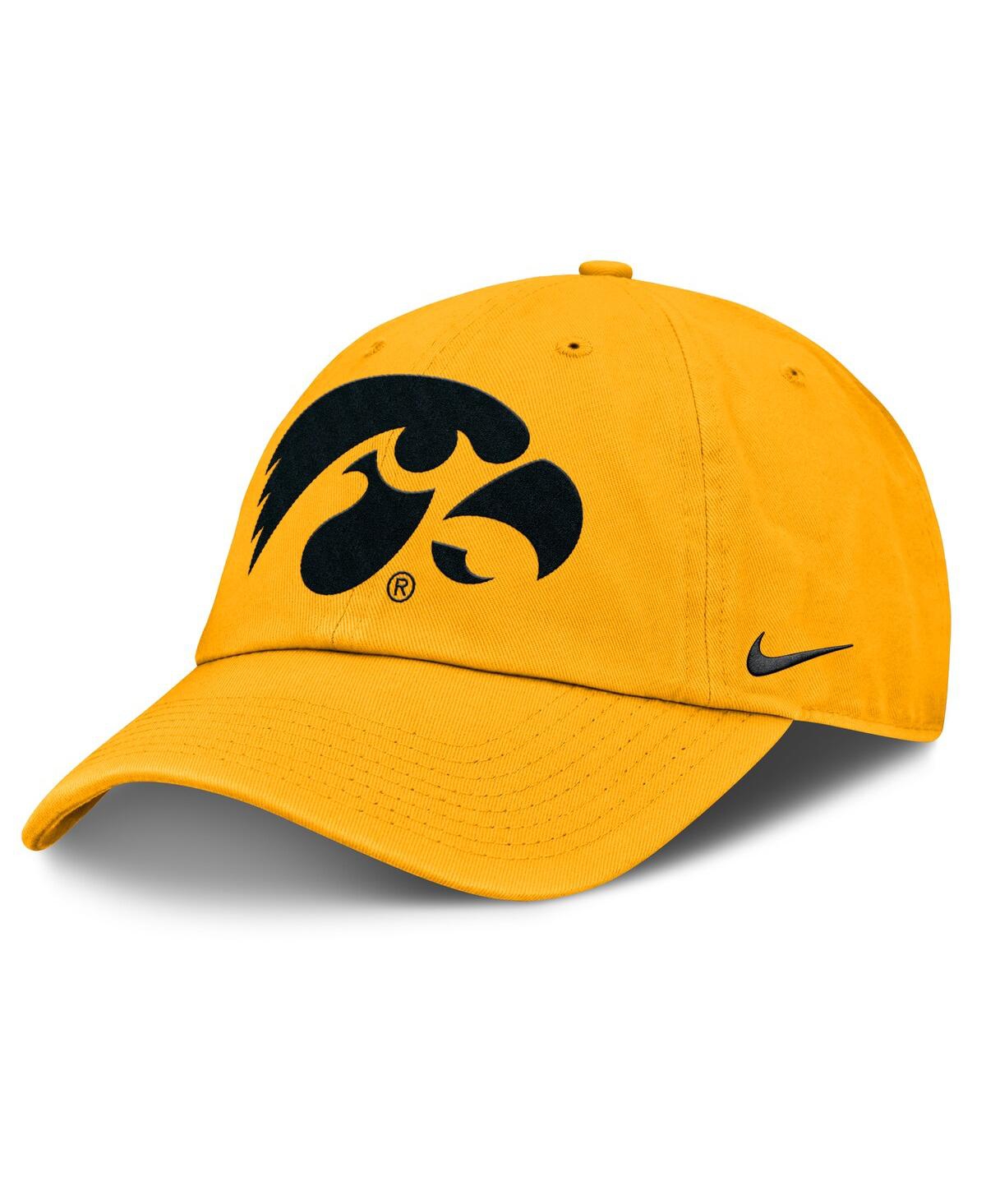 Nike Gold Iowa Hawkeyes Primetime Club Adjustable Hat