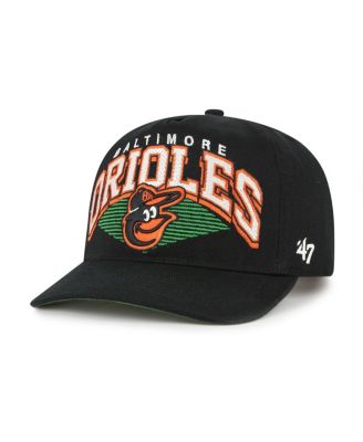 '47 Brand - Men's Black Baltimore Orioles Pomona Hitch Adjustable Hat