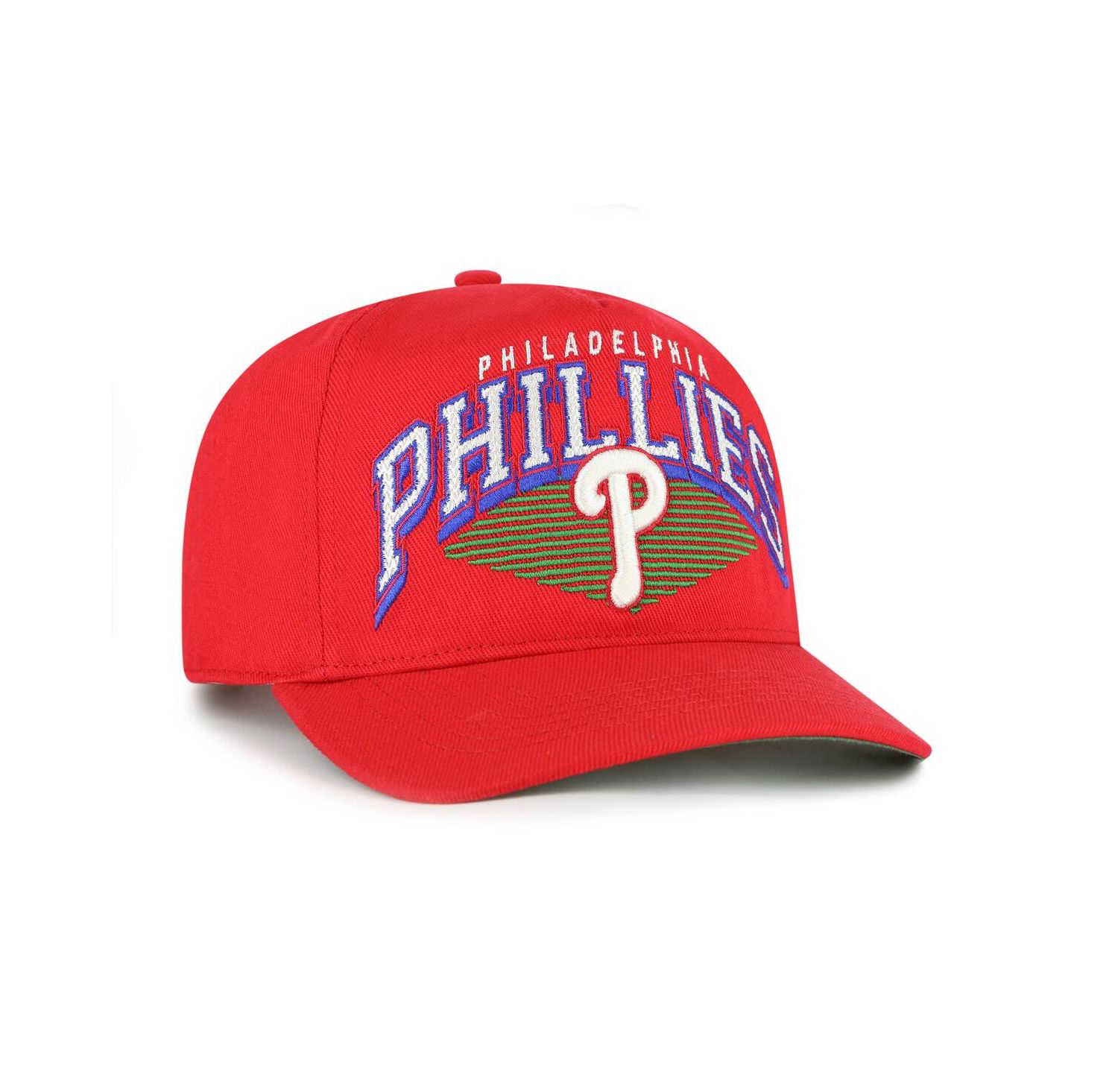 Men's Red Philadelphia Phillies Pomona Hitch Adjustable Hat