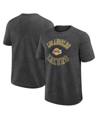 Logo Athletic - Men's Heather Charcoal Los Angeles Lakers Success T-Shirt