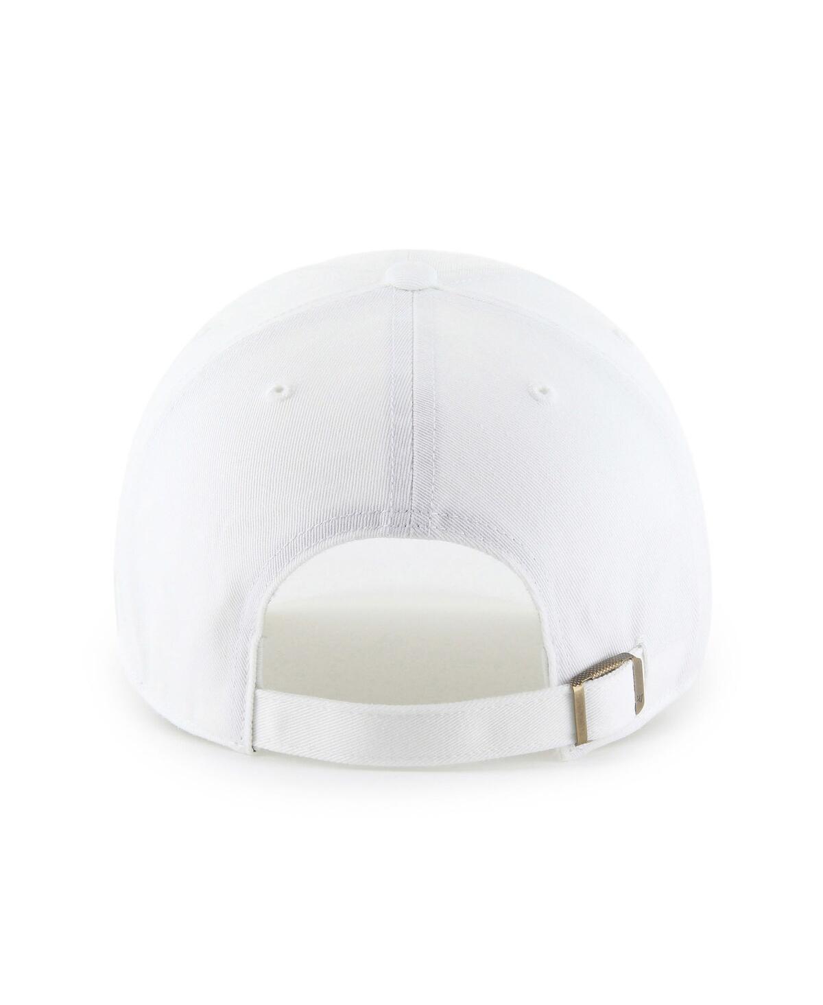 47 Brand Men's White Washington State Cougars Vault Clean Up Adjustable Hat
