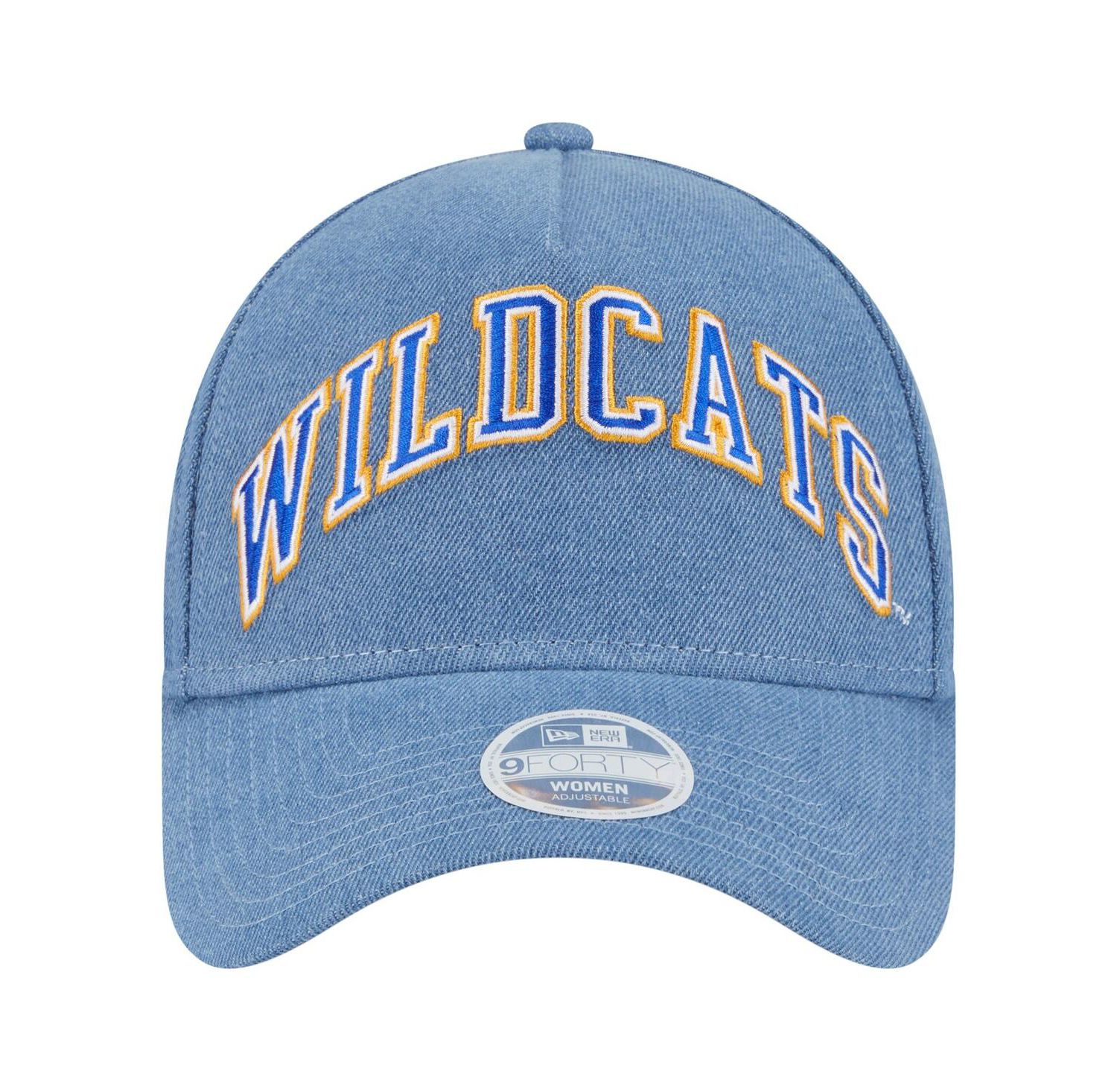 Women's Denim Kentucky Wildcats A-Frame 9FORTY Adjustable Hat