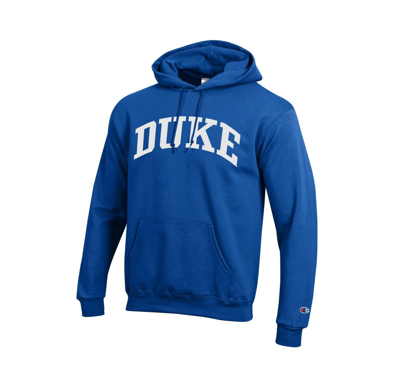 Men's Royal Duke Blue Devils Basic Arch Fleece Pullover Hoodie