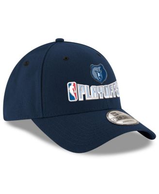 Men's Navy Memphis Grizzlies 2025 NBA Playoffs 9FORTY Adjustable Hat