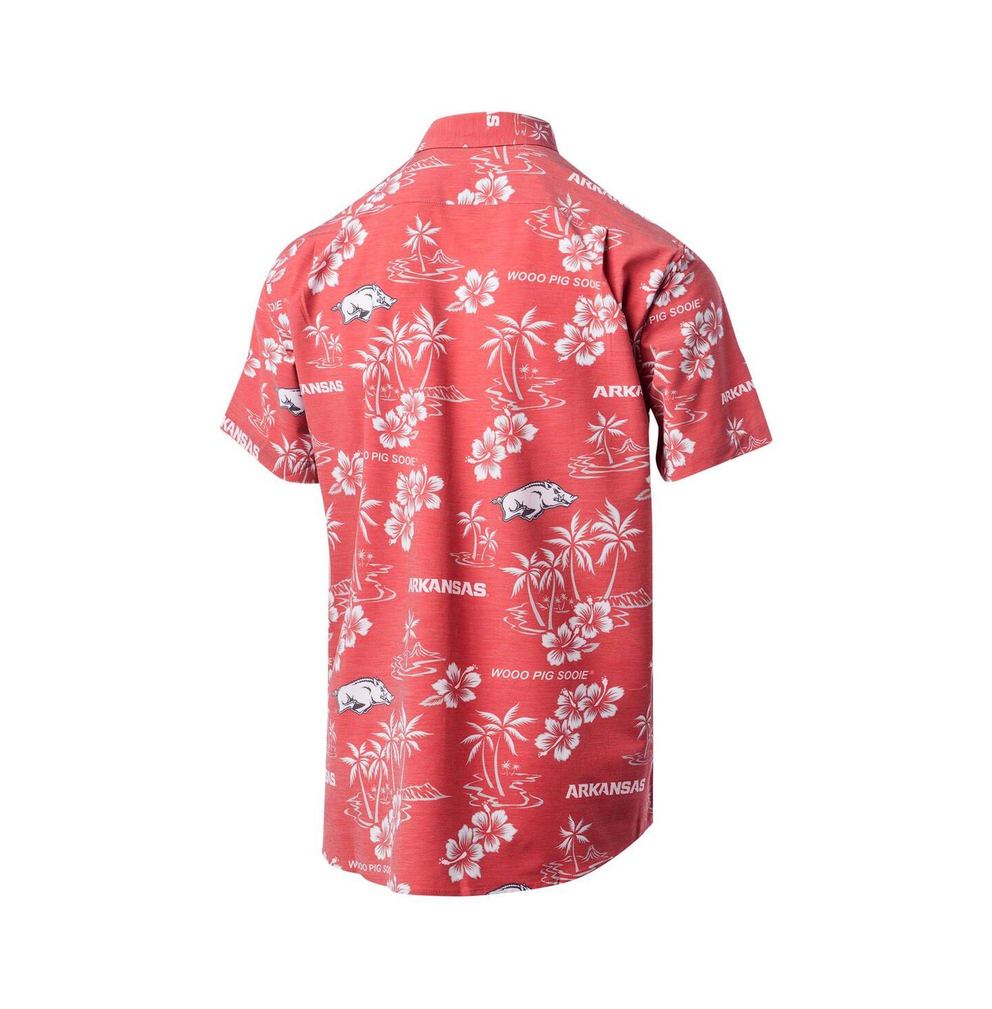 Мужская рубашка Reyn Spooner Cardinal Arkansas Razorbacks Classic Button-Up — фото 3