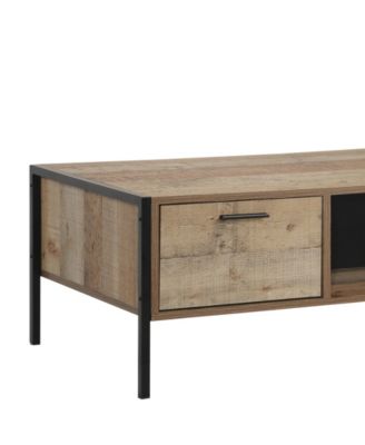 49.5" Wood Lowen 4-Drawer Coffee Table, Created for Macy's